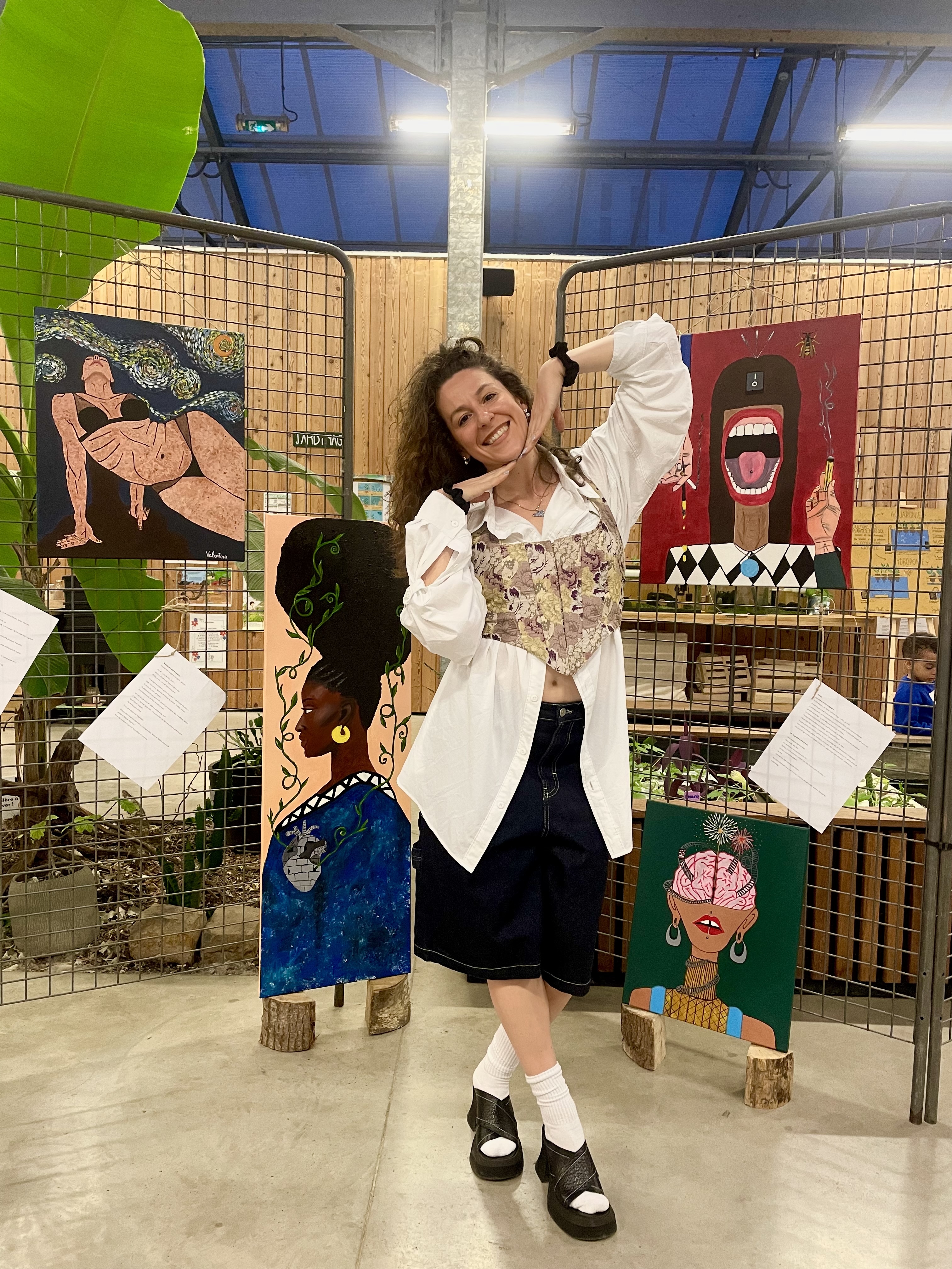 Valepainthings portrait backstage