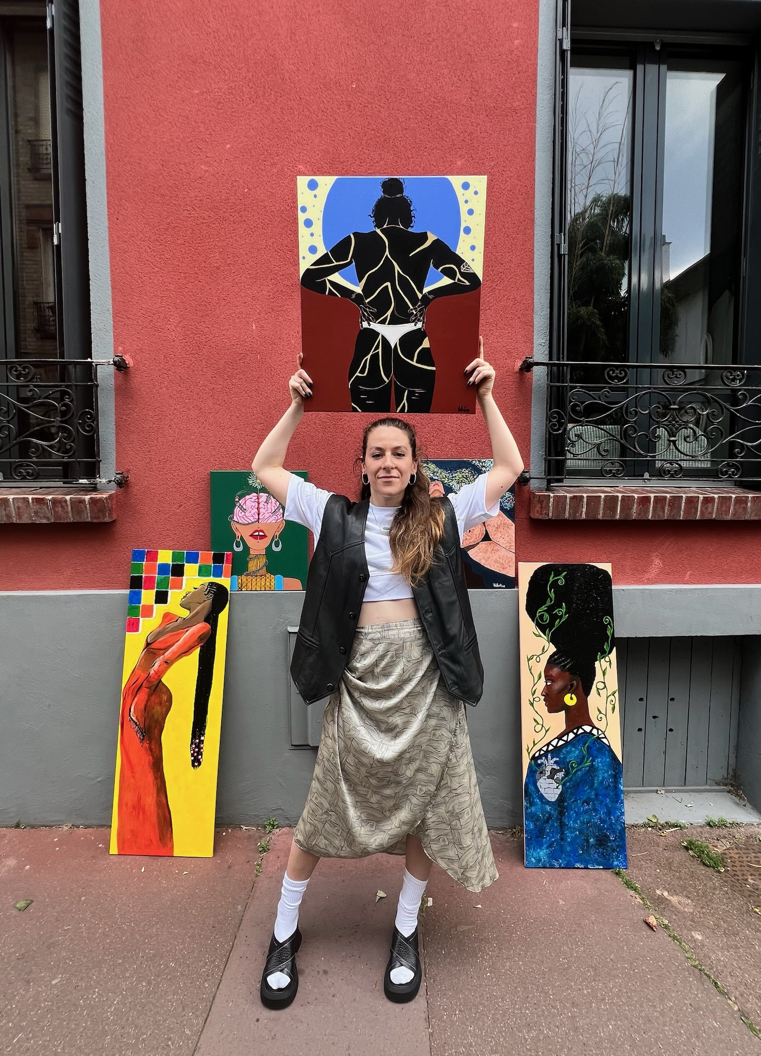 Valepainthings portrait close-up